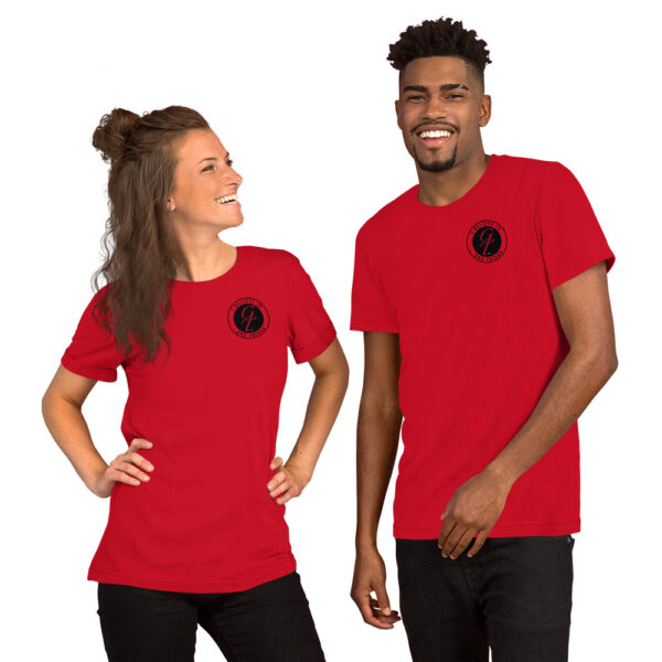 God Things t-shirt chest image red