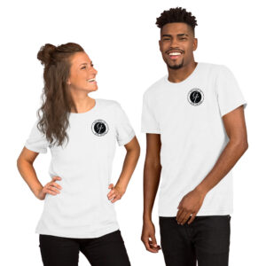 God Things t-shirt chest image white